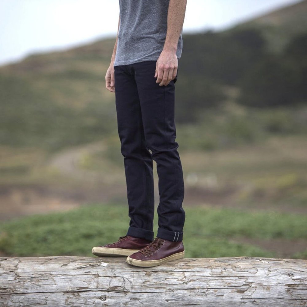 NEW Gustin #166 ITALY IndigoxIndigo 32x34